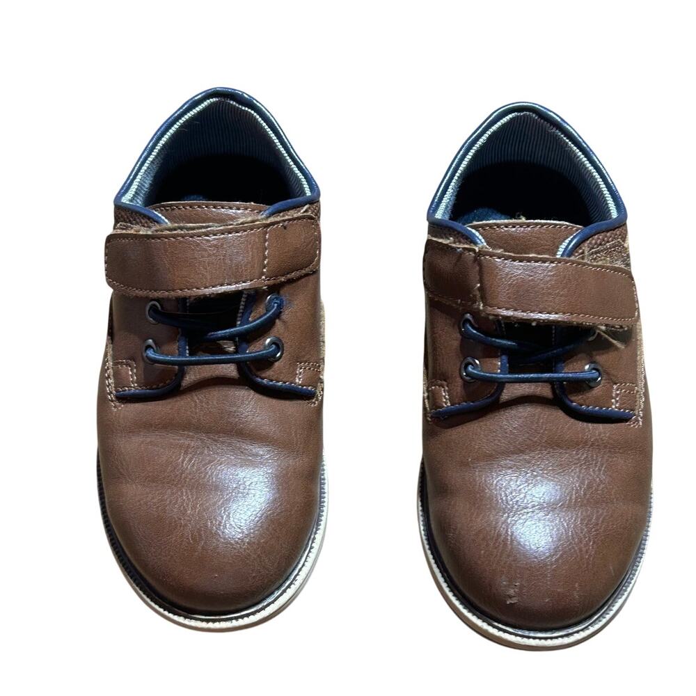 Jumping Bean Porto toddler boys oxfords in cognac brown size 9